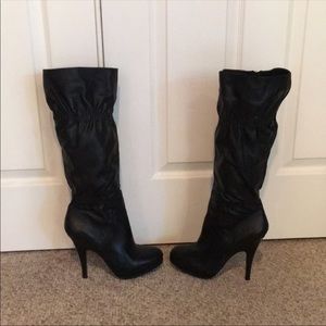 Black Michael Kors boots